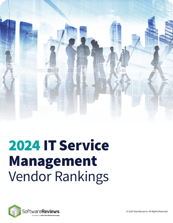 ITSM Quadrant Vendor Rankings Info-Tech Software Reviews